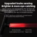 ROCKBROQ1 MAX RGB Bicycle Taillight Vibration Sensor Smart Brake Sensing USB Charging Light Sensing Bike Rear Lights for Mountain Road Night Riding