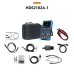 OWON HDS2102A Automotive Diagnostic Oscilloscope 100MHz Bandwidth 500MSa/s Sampling Rate 2 Channels Multimeter CAN LIN Waveform Library Portable Rechargeable Battery