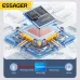 ESSAGER ES-X47 6A 120W USB-A to Type-C Digital Display Cable Fast Charging Data Transmission Copper Core Line 1M/2M Long for iPhone 15 15 Plus for Huawei Pura 70 Ultra for Xiaomi Civi 4 Pro for Samsung Galaxy Z Fold6