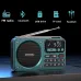 SANSUI F22 Multimedia Radio Wireless bluetooth Speaker Digital Display HiFi Card Music Loudspeaker FM Radios Support U Disk TF Card Playback