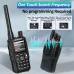 BAOFENG MINI5 Walkie Talkie 2200mAh Battery 999 Channels Type-C Fast Charging bluetooth APP Programming NOAA Weather Alert Emergency Two-Way Radio