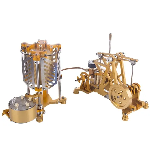 Watt Reactor Model Steam Engine with Boiler Cool Science Educational Project Toys
