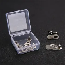 XANE5Pair Bicycle Chain Link Connector Chain Magic Buttons 6-12 Speed Bicycle Cycling Quick Master Links for Mountain Bike