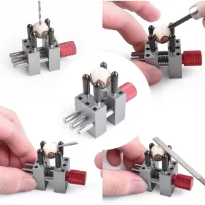 High Precision Mini Vise adjustable up to 1.18inch wide Mini Bench Vice Clamp Mini Flat Clamp Opening Parallel Table Vise For Scale Model Hobby Craft Jewelry Watch Electronics