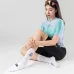 ROCKBROBreathable Sweat-wicking Cycling Socks High Elastic Soft Comfy Knee-high Socks Outdoor Jogging Sports Socks