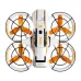 A21 PRO Mechanical Armor Style WiFi FPV with 5.6inch LCD Screen Controller Dual Camera Servo Gimbal Optical Flow Hover Brushless Circle Fully Enclosed Protection Kids Gifts 2.4G 4CH 6-Axis Remote Control RC Toys Drone Quadcopter RTF