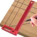 FNICEL 300mm Woodworking Scriber Precision Woodworking Square Aluminum Framing & Mitre Square L-type Scribe Marking Line Drawing Ruler Essential for Professional and DIY Woodworking Projects