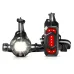 WESBIKING 500LM Running Light Type-Charging IPX4 Waterproof Cycling Frontlight Climbing Lamp Chest Warning Light for Night Safety