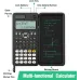 NEWYES 991ES 6.5 Inches Scientific Calculator with LCD Writing Tablet and 417 Functions Solar Energy Science Calculators Notepad Professional Foldable Calculators for School Students Office Assistant