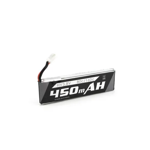 Emax Tinyhawk II / III / Whoop Freestyle Indoor Spare Part 1S 3.8V 80C/160C HV 450mah Lipo Battery PH2.0 Plug Connector for FPV Racing Drone