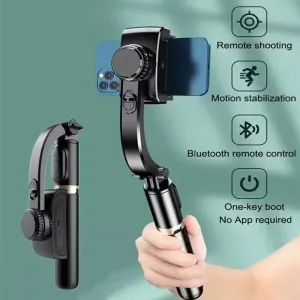 CYKE Q08 AI Video Stabilizer bluetooth Selfie Stick Tripod Gimbal Stabilizer for Smartphone Live Vertical Shooting Vracket