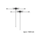 iFlight ELRS 2.4GHz/868/900MHz Dual-band 70mm/160mm/220mm RX Receiver T-Antenna 2pcs for FPV Racer Drone RC Airplane