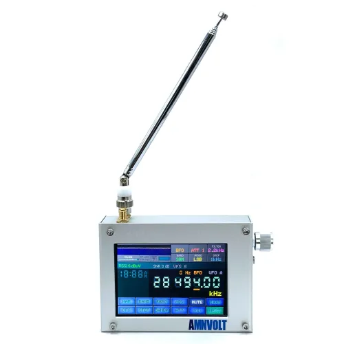 AMNVOLT ATS Decoder Si4732 Full Band Radio Receiver FM AM LW MW SW SSB DSP Receiver with Official H-RADIO 4.2 License Code