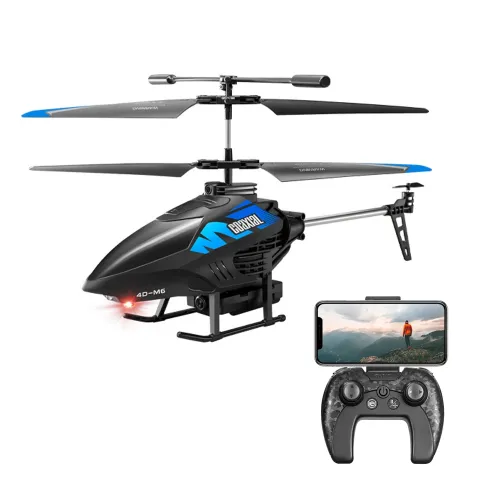 4DRC M6 2.4G 3.5CH 4K HD Dual Camera Obstacle Avoidance Aerial Photography RC Helicopter RTF for Beginner