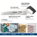 Hand Saw 16 Inch SK5 Steel Blade Adjustable Cutting Angle 14 TPI Sharp Trim Saw for Wood Drywall Plastic Gardening