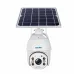 ESCAM QF280 1080P Cloud Storage PT WIFI PIR Alarm IP Camera With Solar Panel Full Color Night Vision Two Way IP66 Waterproof Audio Camera