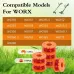 12PCS WA0010 Edger Spools Replacement for Worx Trimmer Spool Line Trimmer Line Refills 0.065 inch Suitable for Worx String Trimmers