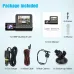 3 Lens Car Dash Cam Front Inside Rear Lens Car Driving Recorder HD 1080P Rear Camera Night Vision Dual-Angle Car DVR Driving Video Recorder