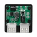 DIY Solar Wire Box 5-20V to 5V 3A Regulator Solar Double USB Junction Box For Solar Panel