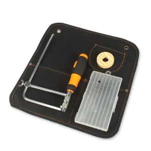 Chisel Carrying Case Canvas Pocket Tool Roll Holder Wrench Pouch Organizer For Knife Hammers Gouges Carpenter