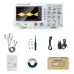 HANMATEK DOS1102 Digital Oscilloscope Portable 110MHz Bandwidth 500 MS/s Sampling 7 Inch LCD Display Dual Channels with Built-in FFT Spectrum Analysis Labview SCPI compatible USB Connectivity