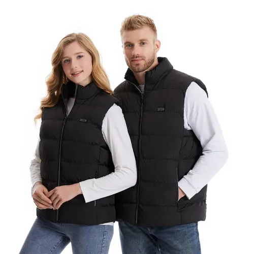 TENGOO HV-21A Heated Vest 21 Areas 4 Control Zones USB Charging Winter Warm Outdoor Electric Heating Sleeveless Jackets