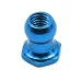 10PCS Aluminum Alloy Ball Head Nuts 5mm for TAMIYA 1/10 RC Car Vehicles Models Toys Spare Parts 53640