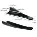 69" - 73" Adjustable Car Front Bumper Lip Spoiler Body Kits Universal + 86.6"/ 2M Car Side Skirt Extension Rocker Panel Body Kit + 18.89" Auto Rear Lip + Adjustable 8-11" Splitter Rods