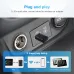 YUEHOO 2 in 1 Wireless CarPlay Adapter for Apple & Android Car Wireless CarPlay Dongle Receiver Adapter for Wired Wireless Adapter for Android Car iOS Plug and Play