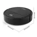 3-in-1 Sweeping Vacuum Mopping Rechargeable Smart Cleaning Robot 1200Pa Power Suction Large Capacity Dust Collection Box for Various Floors Black/White