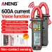 ANENG PN102+ Digital Clamp Meter with English Voice Prompt and Battery Excluded Delivery Accurate Current Measurement for Electrical Testing and Troubleshooting