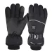 Motorcycle Heated Glove Waterproof Rechargeable Heating Thermal Gloves for Outdoor Warm Windproof Cycling