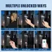TUYA Smart Lock Wi-Fi 6 Unlock Methods Automatic Face Fingerprint Password Card Key App Control 1800mAh Battery