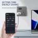 KEWEISI KWS-8616 Series Smart Metering Socket 16A High-Power Control with Wi-Fi for App Scheduling & Energy Graphs