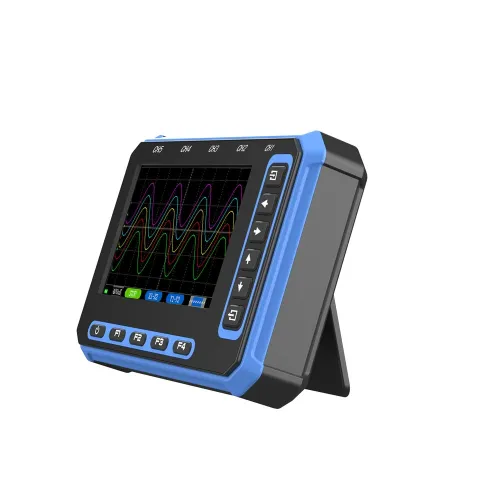 AV TOOLTOP OS-5C Five Channel Oscilloscope 1MHz Bandwidth 3MHz Sampling Rate USB Type-C Portable High Precision Waveform Analyzer WiFi Optional