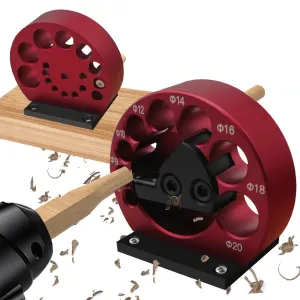 Adjustable Dowel Maker Jig Kit 8-20mm Perfect for Efficient Precision Woodworking and Round Rod Crafting