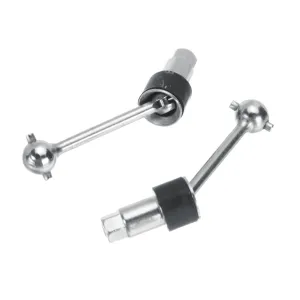 2PCS LDRC A86 A86P 1/18 RC Car Metal Drive Shaft LA0038 Drift Vehicles Models Spare Parts Accessories