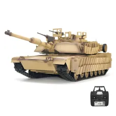 Tongde Model M1212 American MIA2 SEP TUSK II ABRAMS 1/16 2.4G RC Tank Loud Speaker Battle Shooting RC Car Vehicle Models RTR Toys