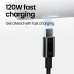Quick Charge 120W 7A USB C Cable 0.25m To 2m Suitable For Huawei Xiaomi High-Speed Phone Charger