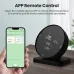 AGSIVO 3 In 1 Tuya Wifi Infrared IR Remote Controller Alarm Clock Temperature and Humidity Sensor Compatible with Alexa & Google Home