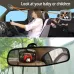 Baby Car Mirror Adjustable Car Back Seat Rearview Facing Headrest Mount Child Kids Infant Baby Safety Monitor Accessories