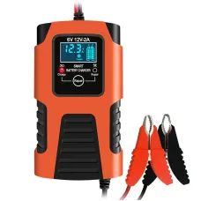 Fully Automatic Smart Car Battery Charger with LCD Display For 6V/12V 2AH-20AH Application Of Lead Acid Battery