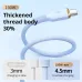 100W Type-C to Type-C Fast Charging Cable 6A Super Charge Silicone USB-C Data Cable for Android Phones 1m 2m