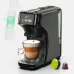 EU Direct HiBREW H1B 6in1 Capsule Coffee Machine Hot/Cold Multiple Espresso Cafetera Cappuccino Coffee Maker DG Capsules NS Capsules Powder