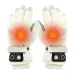 TENGOO USB Charging Heated Gloves Touchscreen 3 Levels Temperature Windproof Warm Cycling Gloves for Outdoor Winter Skiing