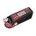 ZOP Power 22.2V 6000mAh 100C 6S LiPo Battery XT60 Plug with T Plug Adapter for RC FPV Racing Drone Airplane