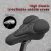 WESBIKING Comfty High Elastic Silicone Bicycle Saddle Cover Soft Breathable Bike Seat Cushion With Rainproof Cover for Road MTB Outdoor Riding