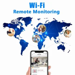 H6 Mini WiFi Camera 1080P HD Wireless Smart Home Device Cam Invisible Night Vision Motion Detection Remote Monitor Recorder