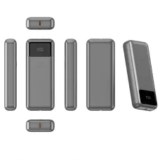 MORBEST P021 22.5W 20000mAh Digital Display Power Bank External Battery Power Supply with 1 Input & 2 Outputs Fast Charging for iPhone 16 15 14 Pro 13 Pro Max for Huawei Mate XT for Samsung Galaxy Z Flip6 for Xiaomi MIX Fold4