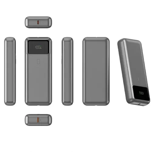 MORBEST P021 22.5W 20000mAh Digital Display Power Bank External Battery Power Supply with 1 Input & 2 Outputs Fast Charging for iPhone 16 15 14 Pro 13 Pro Max for Huawei Mate XT for Samsung Galaxy Z Flip6 for Xiaomi MIX Fold4